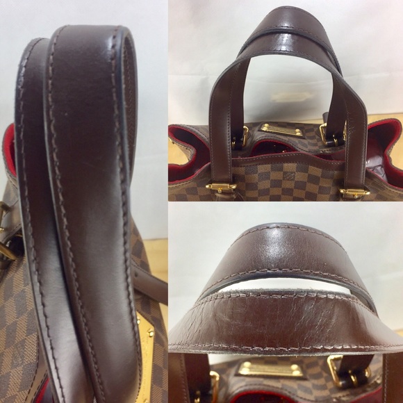 Final price!❤️large checkered❤️ tote louis vuitton - Picture 6 of 12